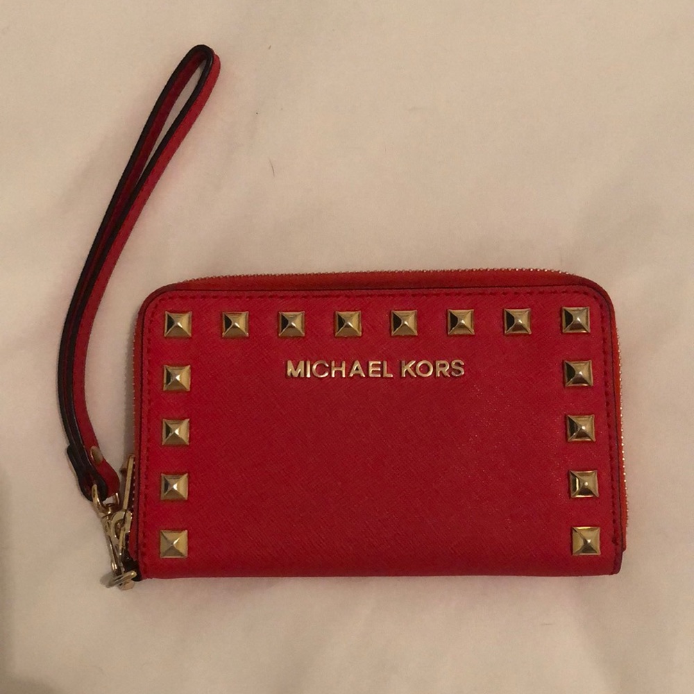 SOLD - Michael Kors Wristlet Clutch